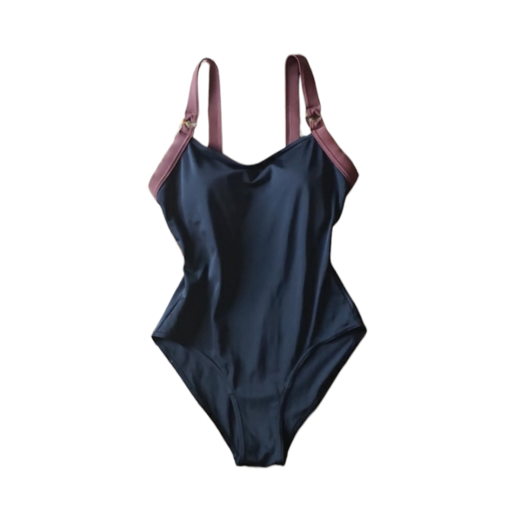 Vintage Islander One Piece Bohemian Swimsuit Resortwear Colorblock Size 10